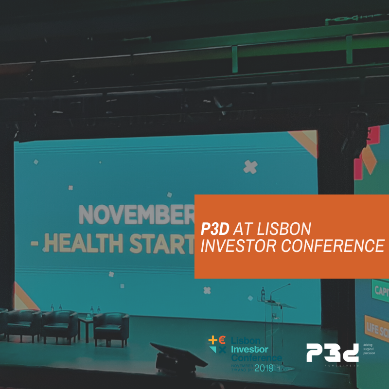 DPerceive3's tweet photo. Taking place during the Web Summit week, the Lisbon Investor Conference will bring together during two days, investment leaders and entrepreneurs. 

#orthopedics #AugmentedReality #healthtech #P3D https://t.co/LF75r6AuUx