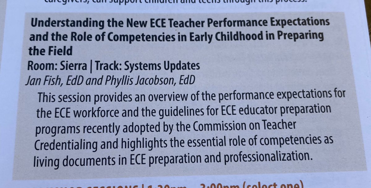 Peach4ECE's tweet image. Our Co-lead at PEACH is presenting today at the CAAEYC Forum #ECEMatters #ForumforProfessionalDevelopment #PalmSprings