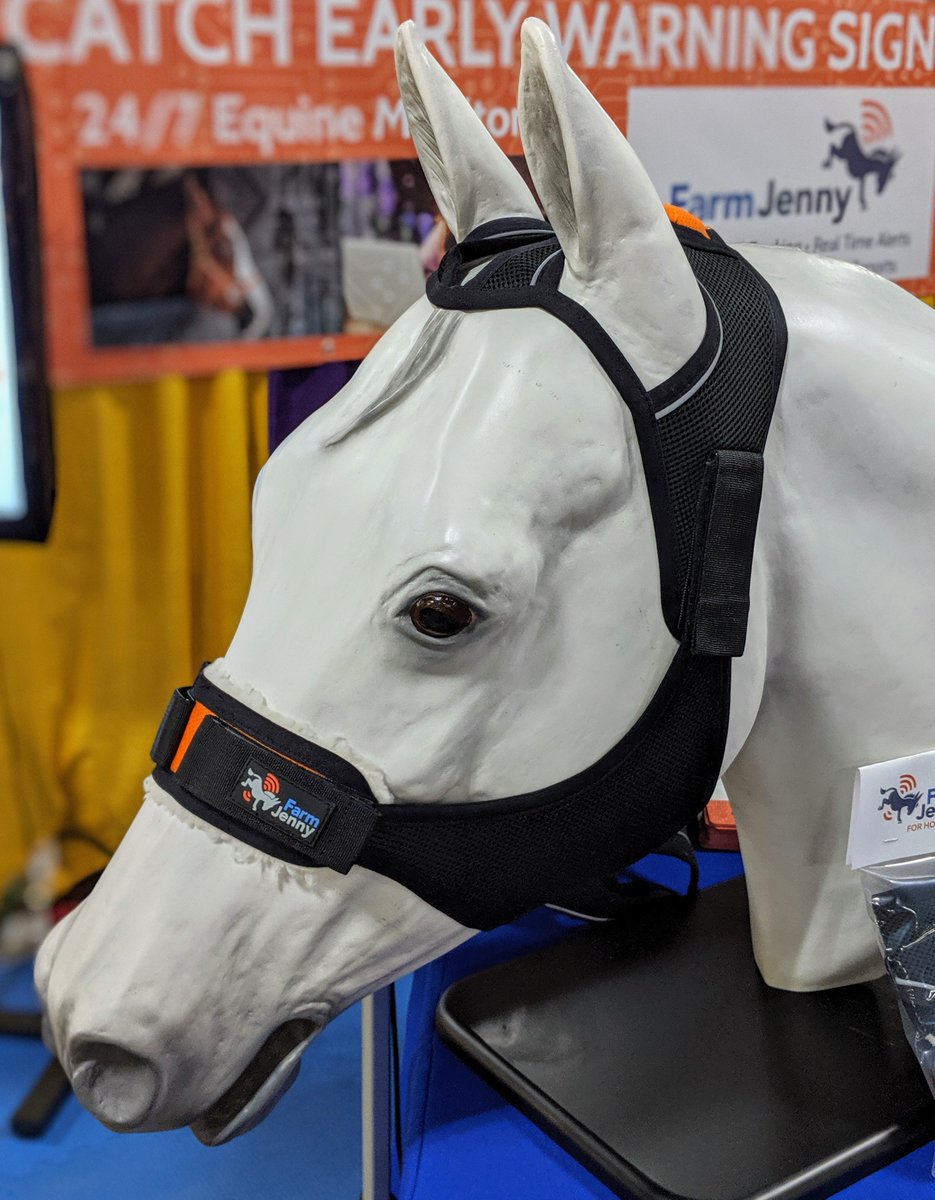 FarmJennyAlerts's tweet photo. Check out our new Equine Sensor Headband. They hold the sensor in place, have 4 adjustable Velcro closures and breakaway easily. They're soft and padded in all the right places, and are machine washable! #EA19MA #FARMJENNY #EquineAffaire #Horses #IoT https://t.co/3g53i6H2aB https://t.co/CUgmEotBYj