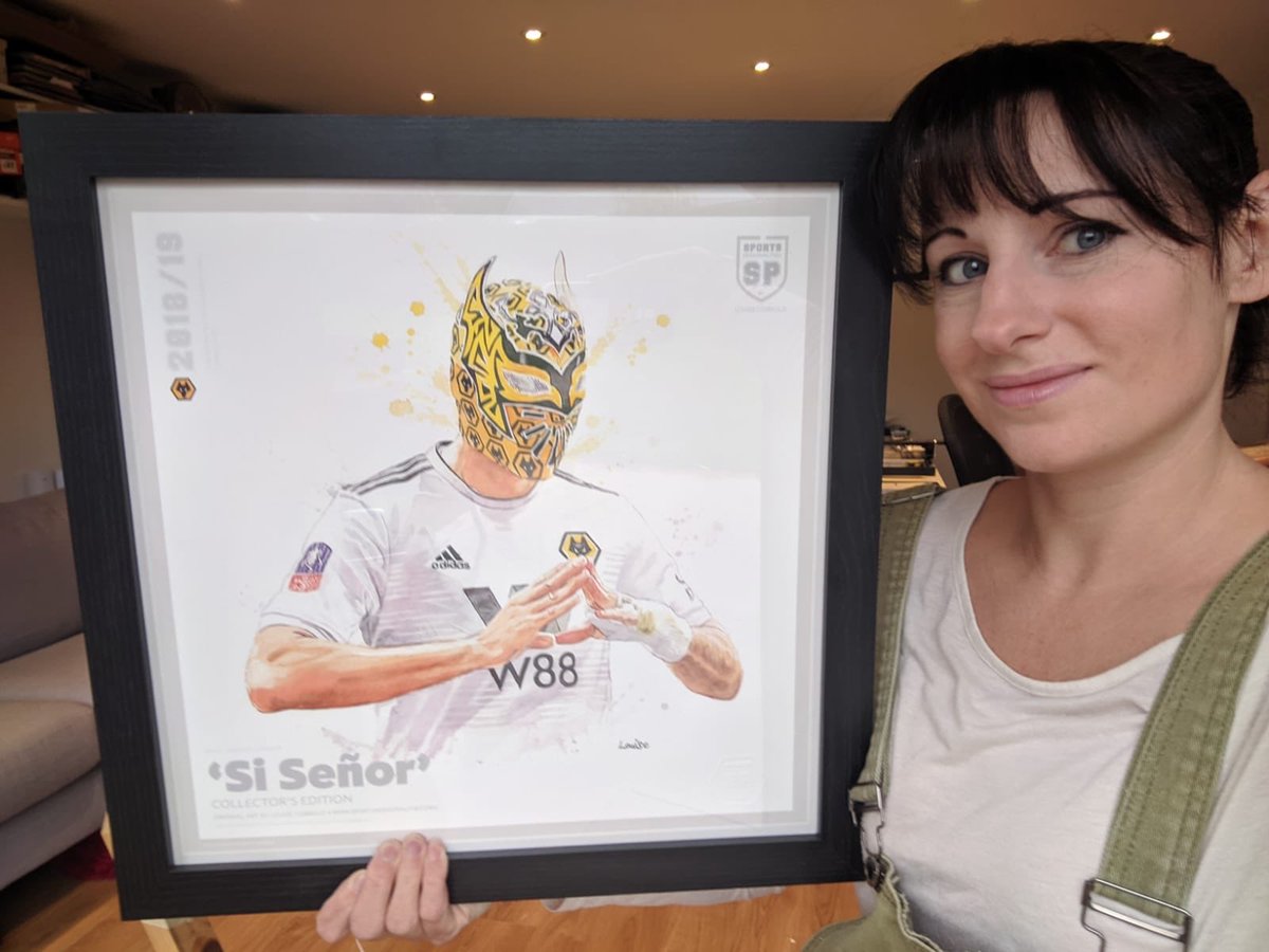 *COMPETITION*. Win edition 1/75 of the sold out ‘Si Señor’ print (framed) AND a print of your choice from our sportspersonalities.org online shop. 

To enter: 

🔄 retweet this tweet 
✅ follow <a href="/louisecobbold79/">Louise Cobbold Art</a> 
✅ comment Si Señor 

Closes 15/11. Good luck! 

#wwfc