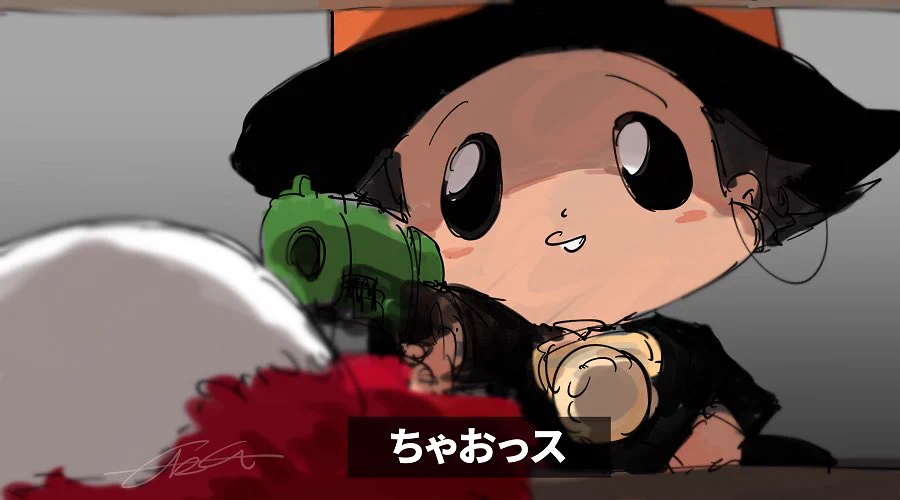 驚かせる為に出てきたのに銃出されたら終わりｗｗｗ