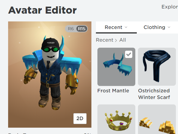 Roblox Winter Frost