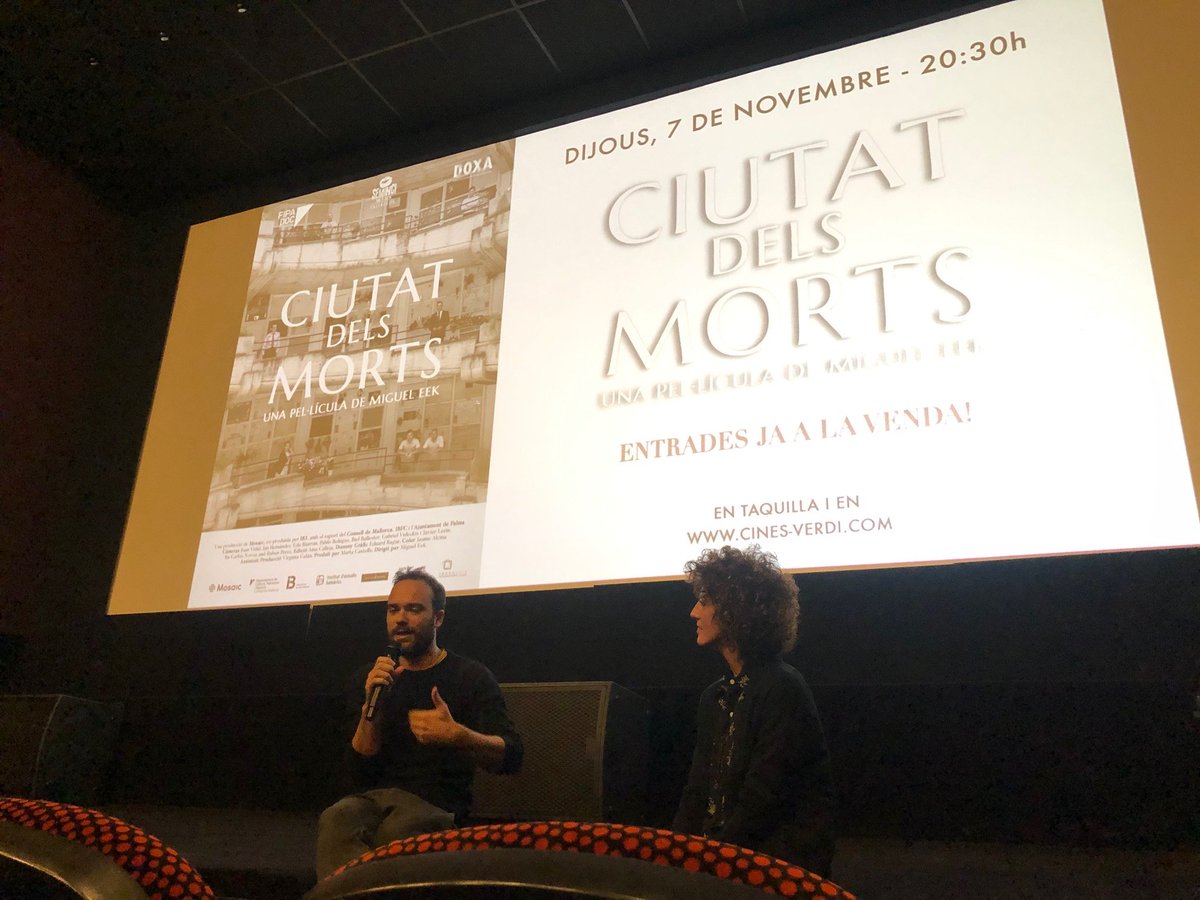 ¡Gran estreno en salas! 📽🙌🏻 Gracias a todos por asistir y participar en el coloquio con <a href="/eekmiguel/">Miguel Eek</a>; a los @cinesrenoir y <a href="/cinesverdibcn/">Cines Verdi Bcn</a> por acogernos, y en especial a <a href="/lalauramartinez/">Laura Martínez</a>  y Ariadna Relea por conducir este especial evento. ¿Próximamente más? Atentos...😉