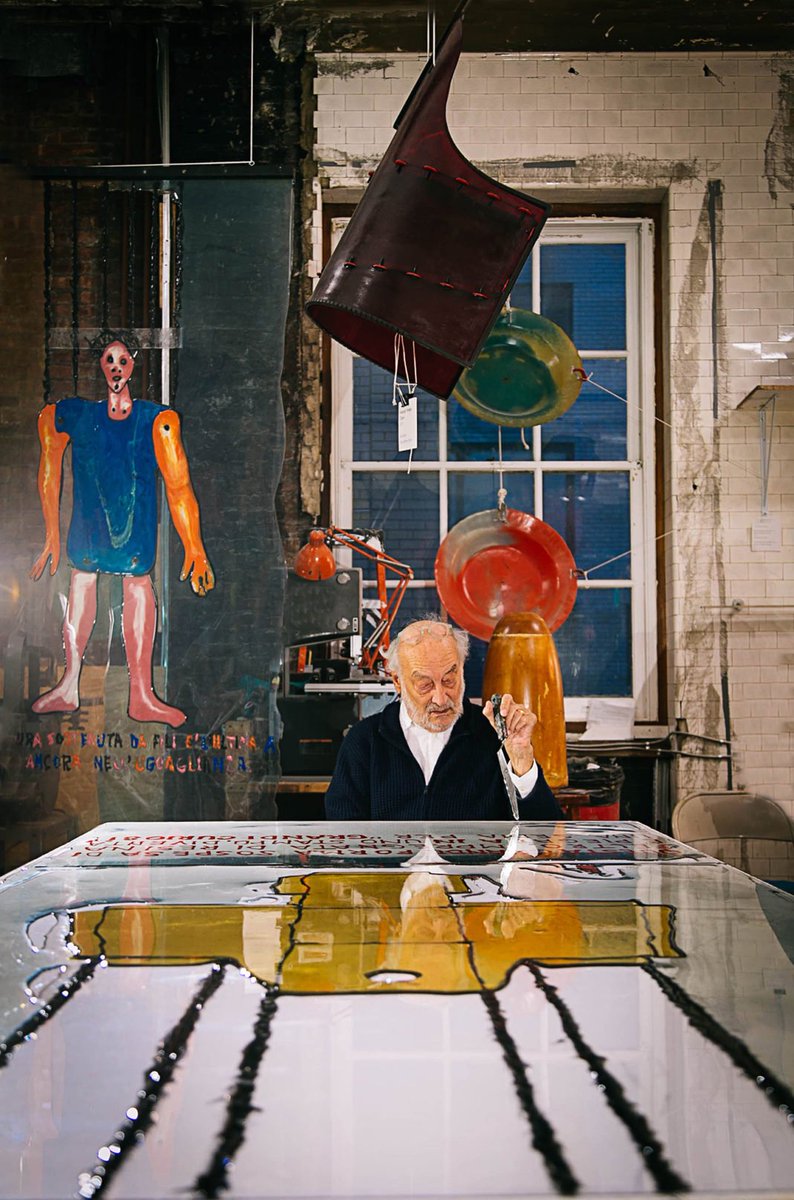 On the occasion of his 80 years we had the honor of interviewing a legend of international design, Maestro Gaetano Pesce. In continuous evolution, he has told us about his experience with the multidisciplinary.
More on bit.ly/2Ns30oTbit.ly/…
#art #design #gaetanopesce