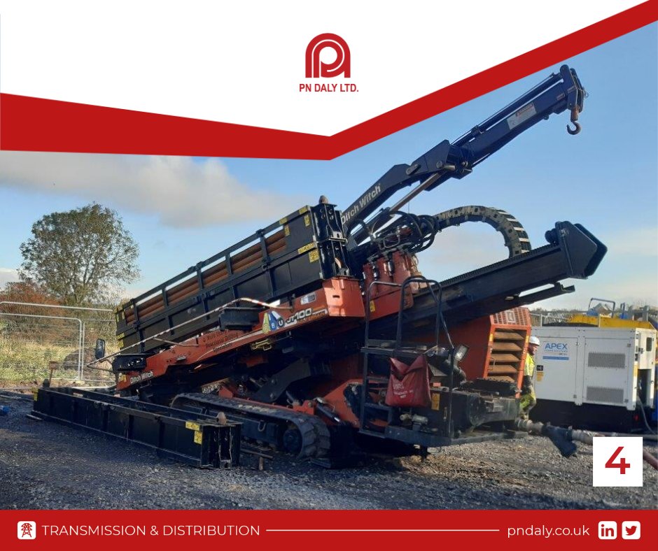PN_Daly's tweet photo. How does Directional Drilling work?

2. Site plan - Directional Drilling route &amp; access point
3. Visual of the directional drilling route taken
4. How the drilling is done?
5. Ducting for 6 cables
#DirectionalDrilling #Bridge #EngineeringUK #Construction https://t.co/OP2GlLpR55 https://t.co/hU89nkysPI