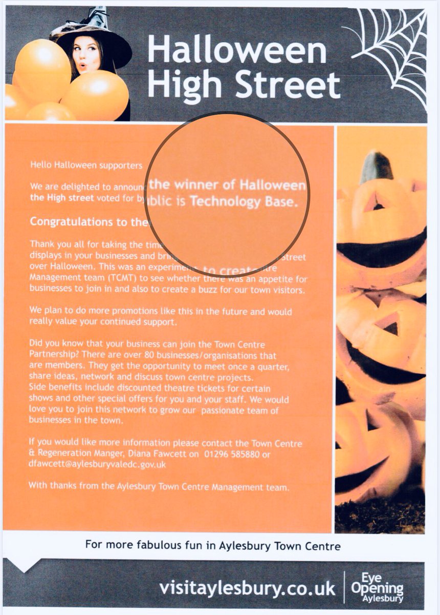 TechBaseAVDC's tweet image. #aylesbury #technologybase #halloween2019 #Halloween #iphone #phonerepair Dear All, 
Great News. We have won this competition. Thank you very much for your massive support to make this happen.  👏👏👏😊😊😊