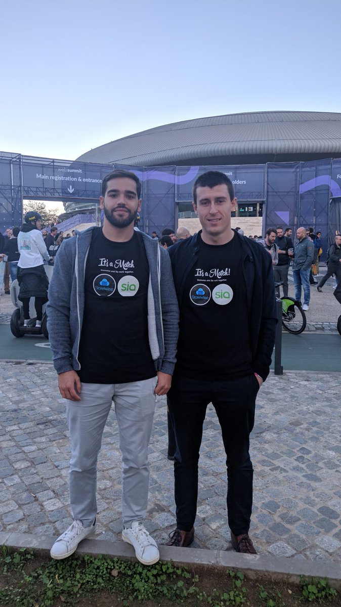 Web summit is a wrap. It was an honour being able to chat with so many amazing and diverse people in such a short period of time! 
P.S. check out these amazing new <a href="/SiaTechHQ/">Sia/Skynet (follow our new accounts)</a> T-Shirts. See you next year <a href="/WebSummit/">Web Summit</a>!