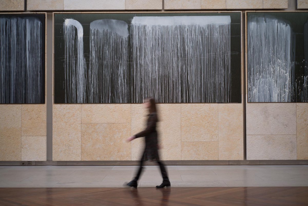 FINAL DAYS: #PatSteir's Silent Secret Waterfalls:⁠ The Barnes Series will be on view in the Annenberg Court until November 17.⁠
⁠
No tickets required.