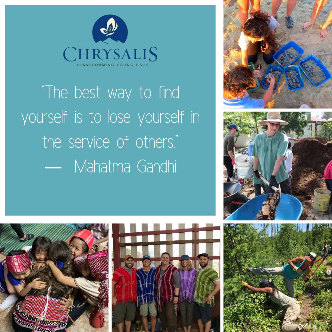 ChrysalisMT's tweet photo. Here are some of the many ways our amazing team and students #giveback. #chrysalisschoolmontana #servingwithsmiles  #internationalservicetrips https://t.co/53fEjLDphN