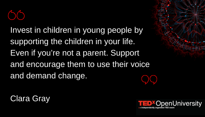 TEDxOpenUni's tweet image. Brilliant final speech by @ClaraOGray:

"Everyone should be an unfearty!"

#TedXOpenUniversity