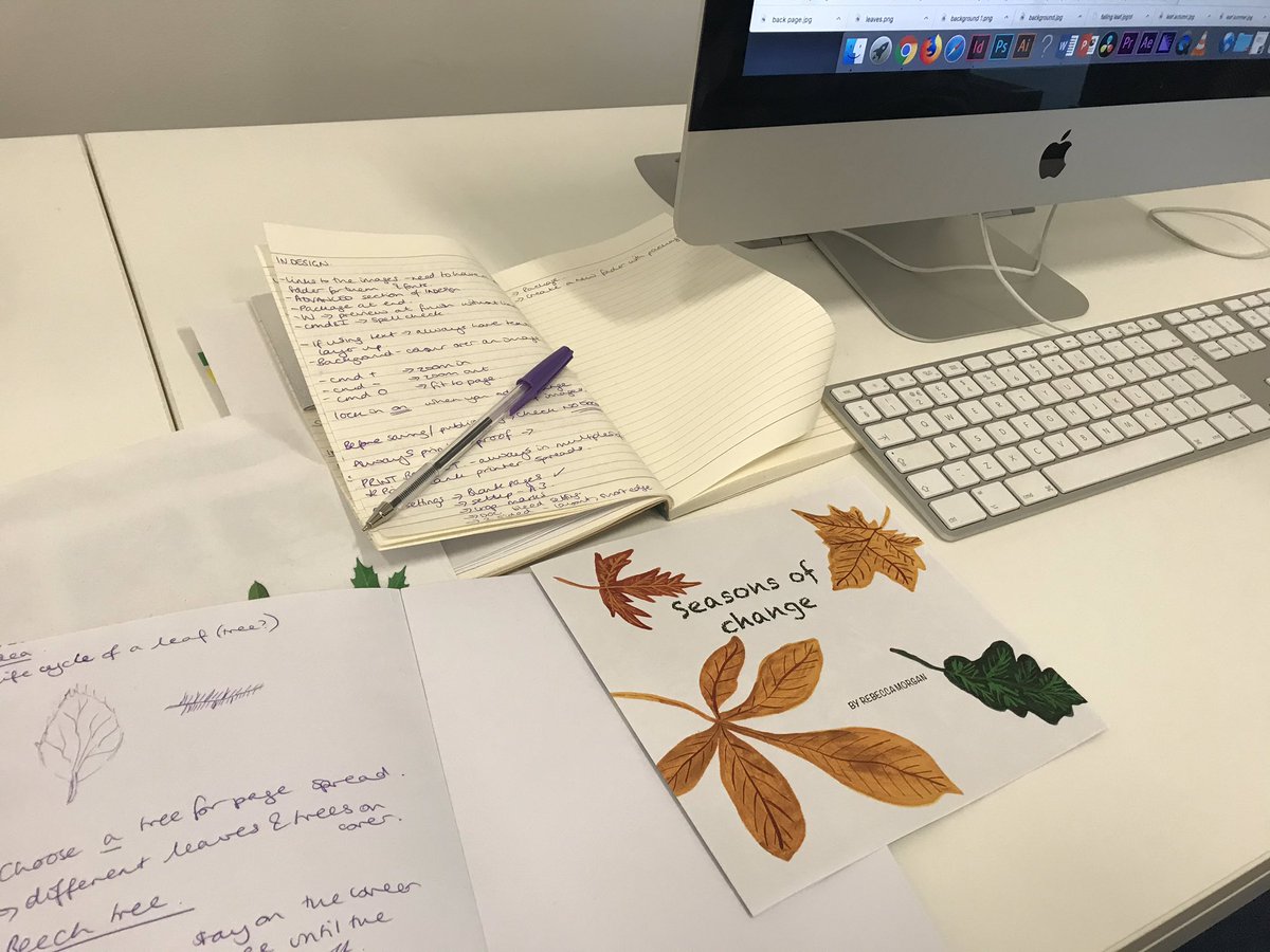 kreeve's tweet image. Amazing afternoon with MA fine art, publishing, education and writing students making sampler nature books for children @BathSpaUni #SpaWeek