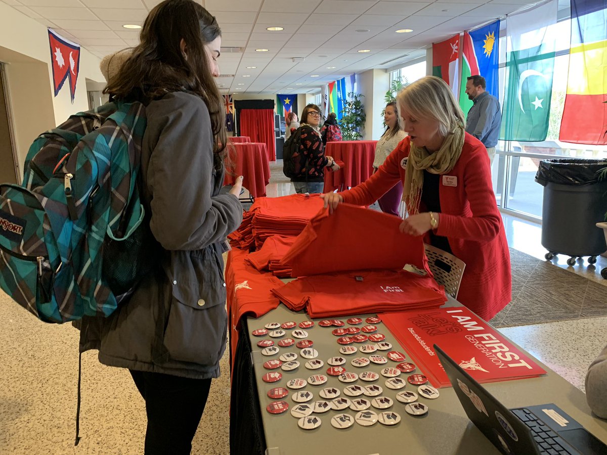 BallState's tweet image. #IAmFirst Generation Celebration is happening now in the Student Center! #CelebrateFirstGen
