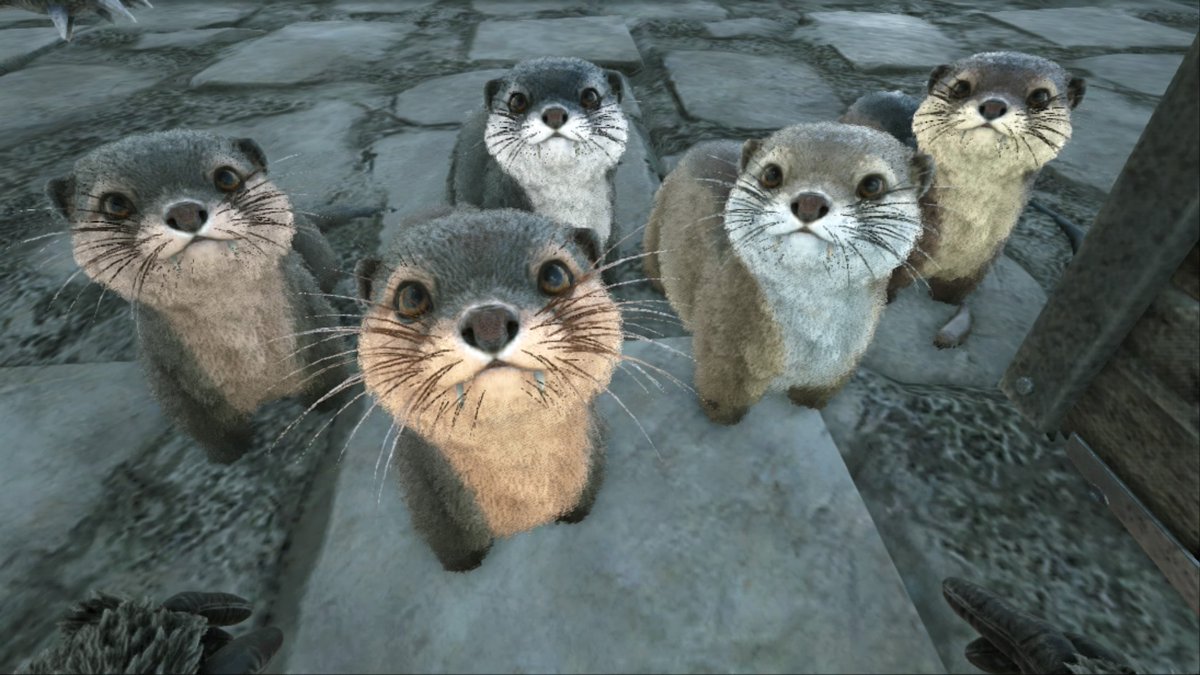 餌 カワウソ ark 【PS4】ARK カワウソ(otter)