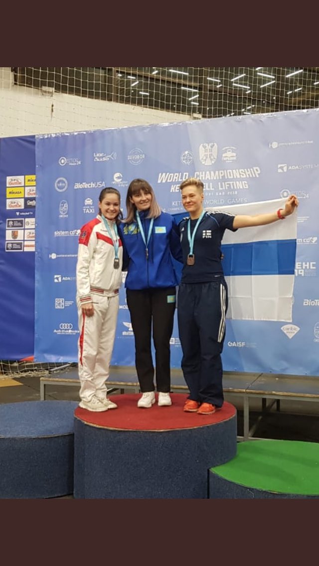 Rus_Yuldashev's tweet photo. Вчера наша спортсменка @baxtova завоевала серебряную медаль 🥈 на Чемпионате мира по гиревому спорту!На этих соревнованиях тебе удалось проявить себя с наилучшей стороны. Все за тебя переживали и болели, и мы искренне рады твоей победе и твоему успеху. https://t.co/ZVCNSzCHwt