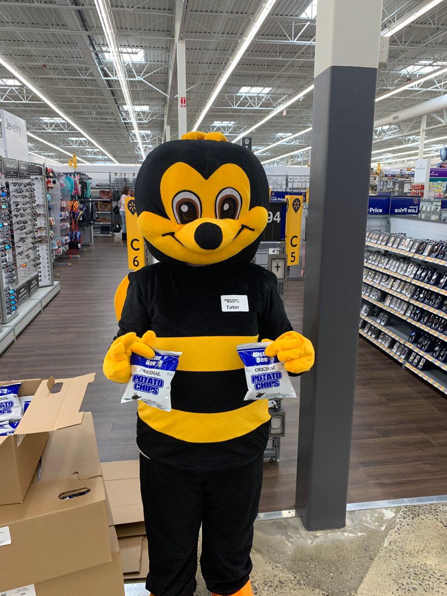 bee_chip's tweet photo. Buzzing around south side Parkersburg Walmart to celebrate their grand re-opening. Stop by and see us! https://t.co/S6qbY3JzB8