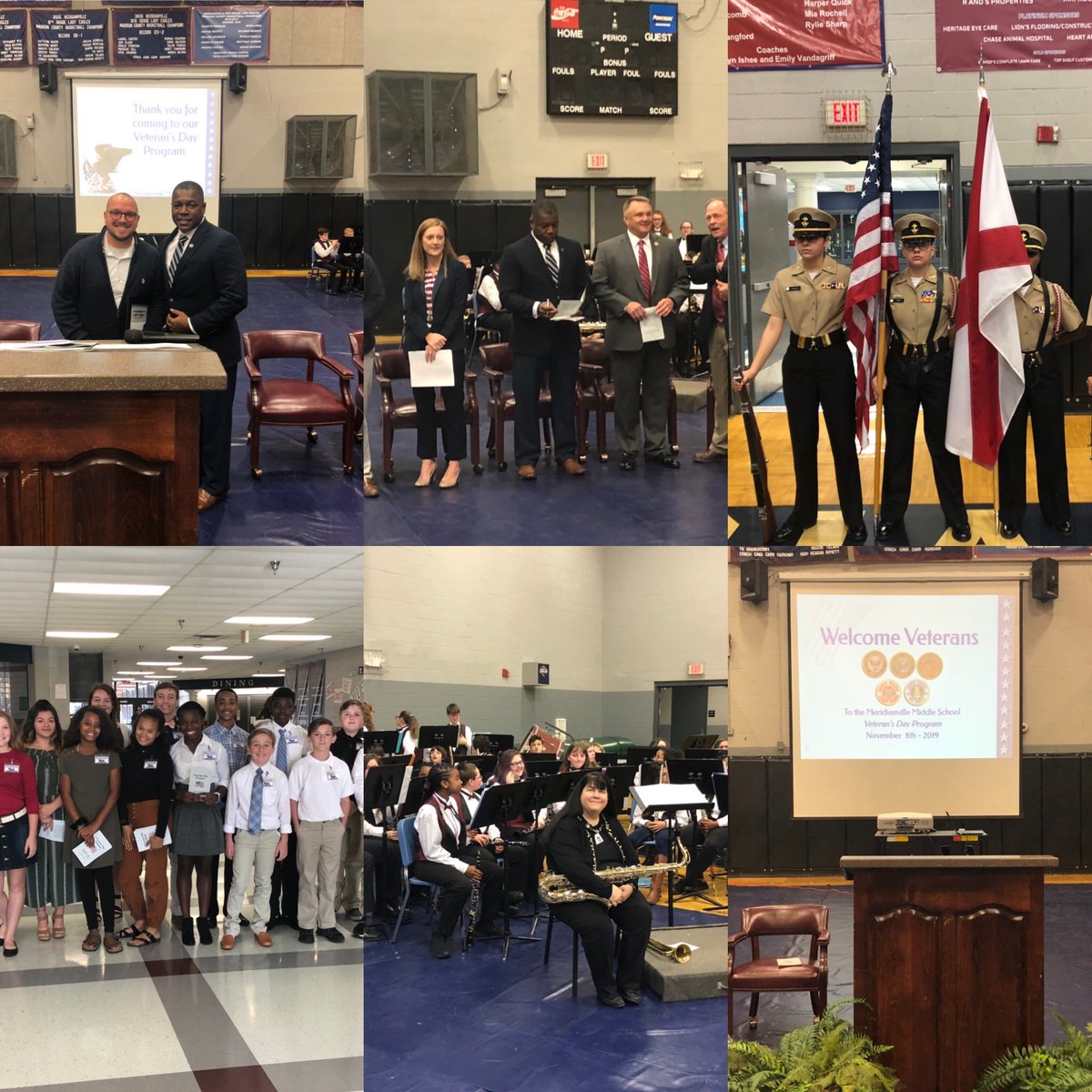 We honor and appreciate those who serve and protect our freedoms and this great nation! 2019 MVMS Veteran’s Day program