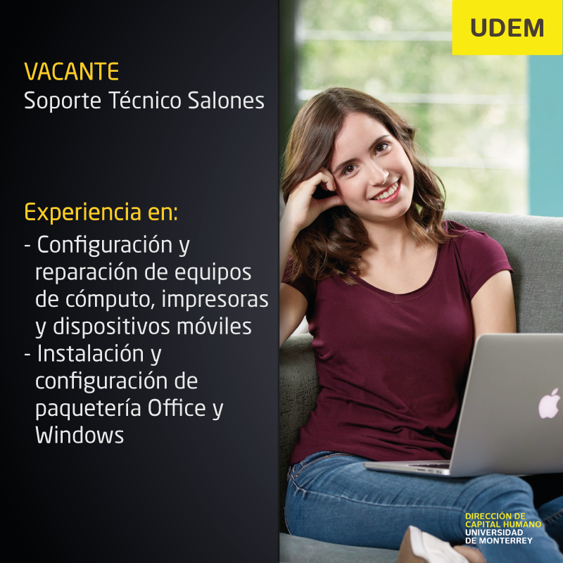 UDEMJobOpps's tweet photo. ¡Sé parte de nuestro equipo! Conoce los requisitos y postúlate en👇👇https://t.co/97rY11hASq https://t.co/K9mAqMTnZX