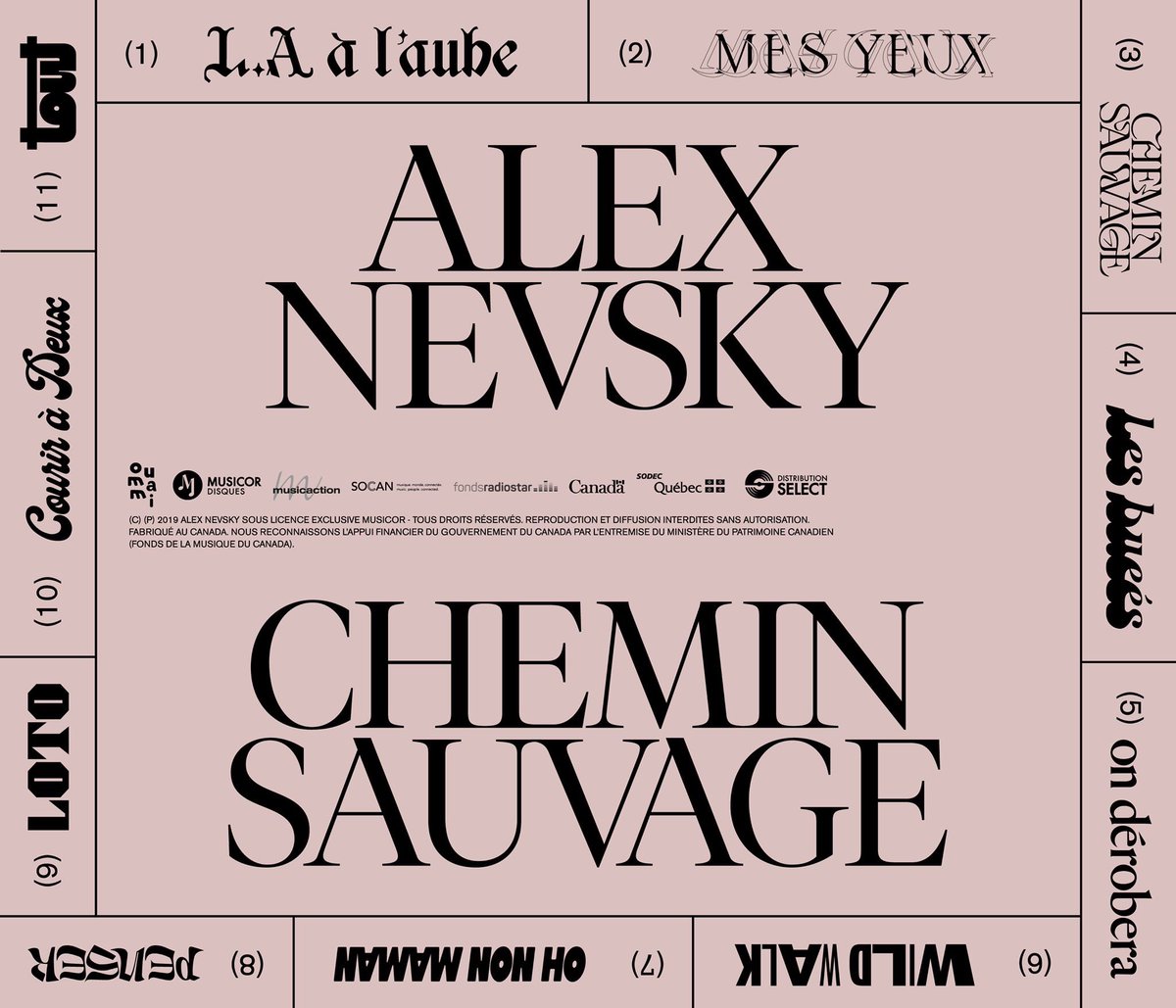 Mon quatrième album est sorti aujourd’hui: Chemin sauvage. 

💿 Maintenant disponible sur toutes les plateformes numériques et chez vos disquaires préférés: bit.ly/2n3aQuj