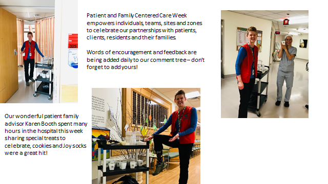 barbshellian's tweet photo. Patient Family Centered Care Week at the Canmore Hospital  #PatientsMatter @AlbertaPFCC #PFCCWeekAB 
@paulwrightpfcc @JoySocks @AHS_YYCZone @AlbertaRNs https://t.co/oYpQea2trm