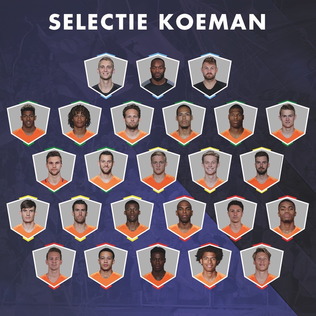 2 nieuwkomers in de definitieve selectie van <a href="/ronaldkoeman/">Ronald Koeman</a> in aanloop naar de laatste interlands van dit jaar. Ben jij het eens met de bondscoach? #ScoutvanOranje
