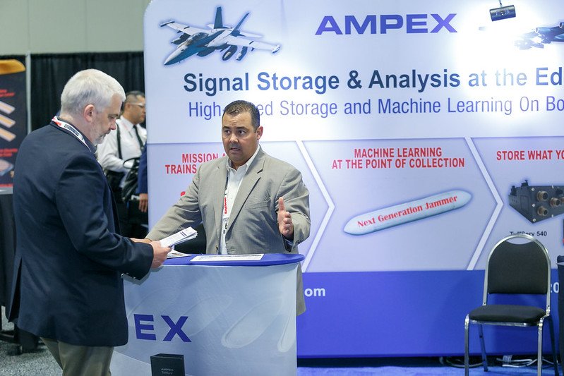 AmpexData's tweet image. The @AOCrows 56th Int&apos;l Convention held last week was a big success! Join @AmpexData on Nov. 14th at @WrightPattAFB #AgileISR Open House as we continue to be a market leader in #highbandwidth #data #capture/ #encryption/ #storage for the #EW/ #ISR world.