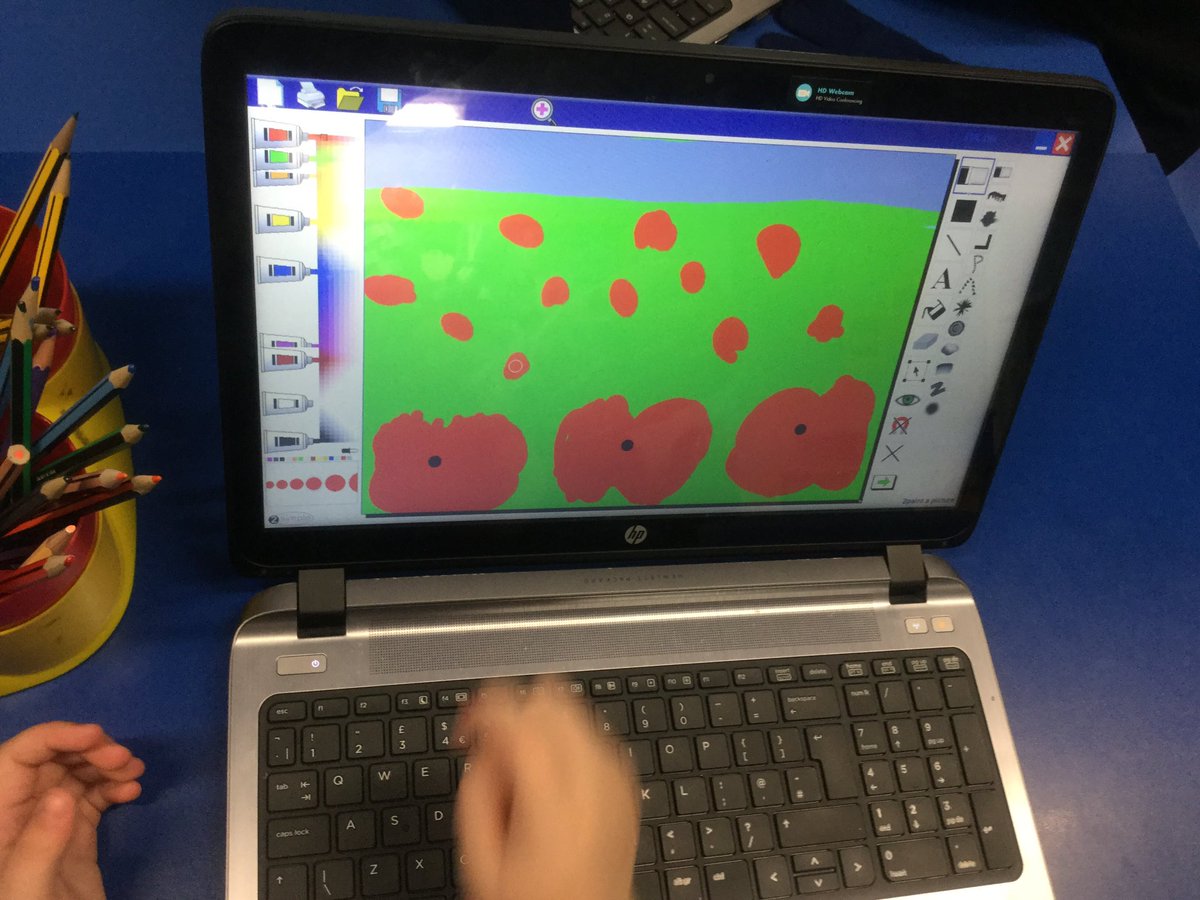 edwardeldersch's tweet image. Year 1 enjoyed using 2Paint a Picture this afternoon to create their own poppy pictures for Remembrance Day. #edtech #RemembranceSunday #usetechforgood
