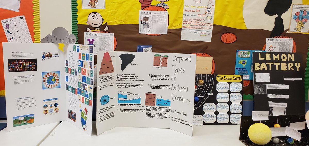 MeyerElementary's tweet photo. Our Mustang Scholars work hard to showcase their GT projects. @SpringISD #ToInfinityAndBeyond #OneHouseOneFamily #MustangsSoar #MeyerFamily https://t.co/s6hEPEBVyR