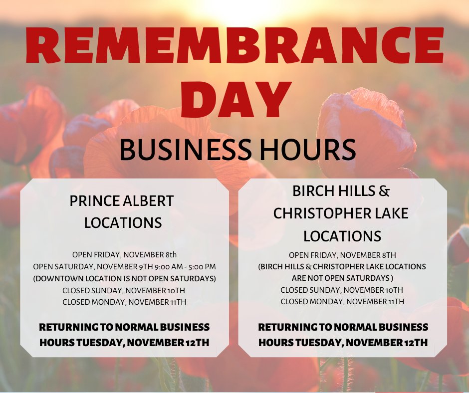 Cornerstone2020's tweet photo. Just a friendly reminder that all Cornerstone Insurance locations will be closed Monday, November 11th for Remembrance Day. 💜 https://t.co/aYTRRU1oZC