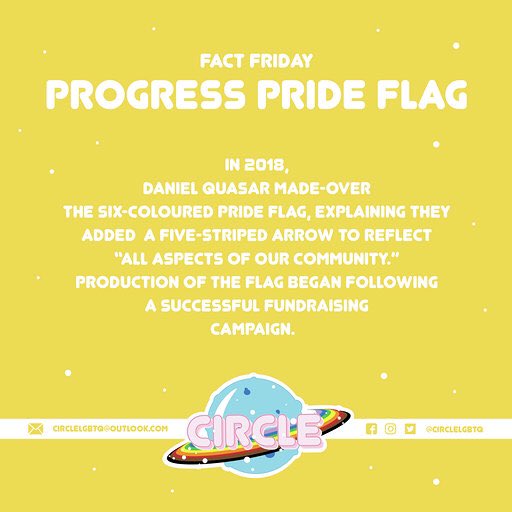 #FridayThoughts -The more you know, the more you grow 
13/13- #progressprideflag #pride flag 
#fridayfact 
#lgbtq 🏳️‍🌈
