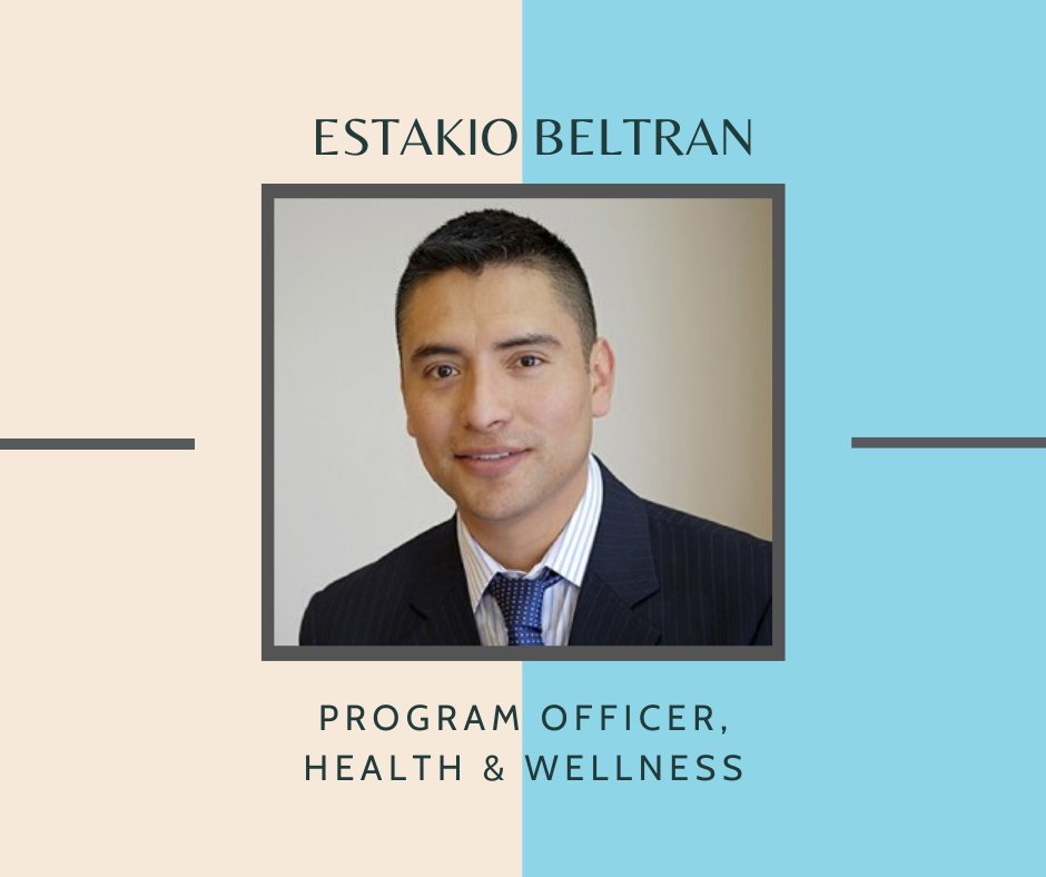 Welcome YVCF's new team member Estakio Beltran!