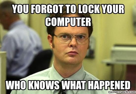 Stay safe out there! 😄 #theofficememes #officememes #cubiclelife #officelife #cybersafety