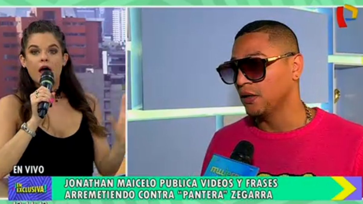 #EnVIVO | #EnExclusiva Jonathan Maicelo publica videos y frases arremetiendo contra la "Pantera" Zegarra ► ptv.pe/vivo