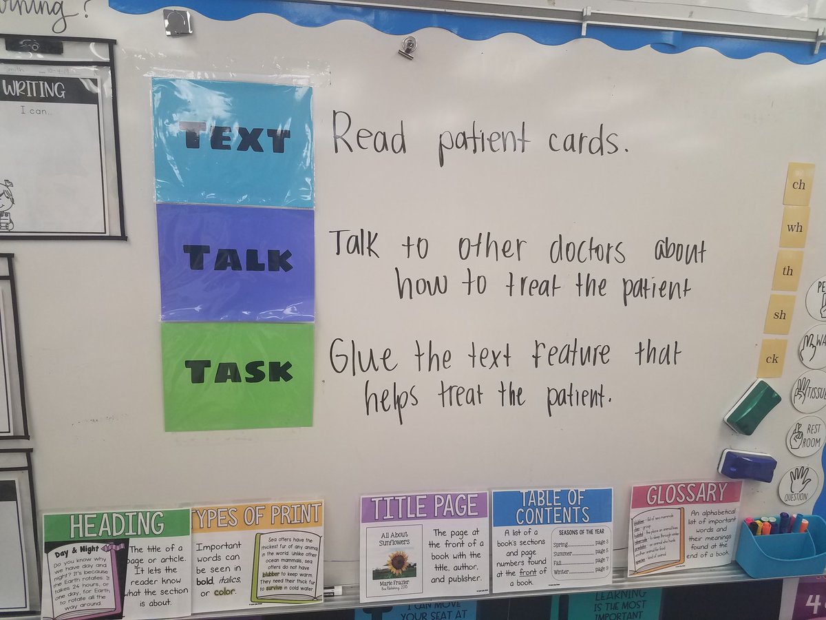 ap_DannyMoya's tweet photo. Welcome to Ms. Smith's "operating room" for Text, Task, Talk! What an unbelievable opportunity for students to learn through an engaging learning experience. @jennsandersusa @hainesv @ShannonStockman @Harris1Gladys @Allyecat74 @PalmettoElemWPB #studentengagement @KaYYBaLLinn https://t.co/E2Z50JNyop