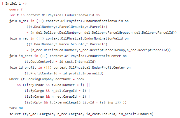 giuliohome_2019's tweet image. real-world example with #FSharp + #SqlProvider + #WebSharper
today&apos;s enhancement details

#business #friday to #production