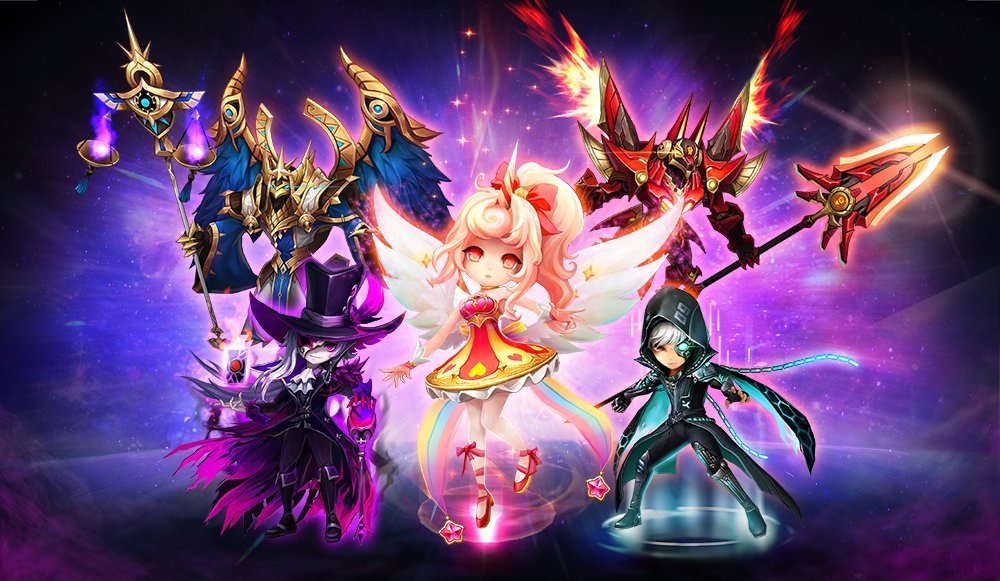 summonerswarapp's tweet photo. Check out our new #SummonersWar transmogs! 
Which ones are you most excited about? 😎 https://t.co/kycIfktYKH