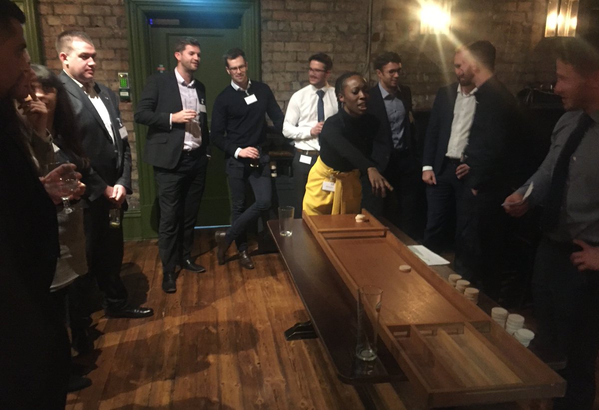 LawFairSquare's tweet image. Thanks to all the #youngprofessionals who came to our latest  #nextgenerationnetworking event @AdelphiLeeds in #Leeds last night. Congratulations to the #Sjoelbak winning team captained by Will Reynolds from LCF Law #Yorkshire #networking