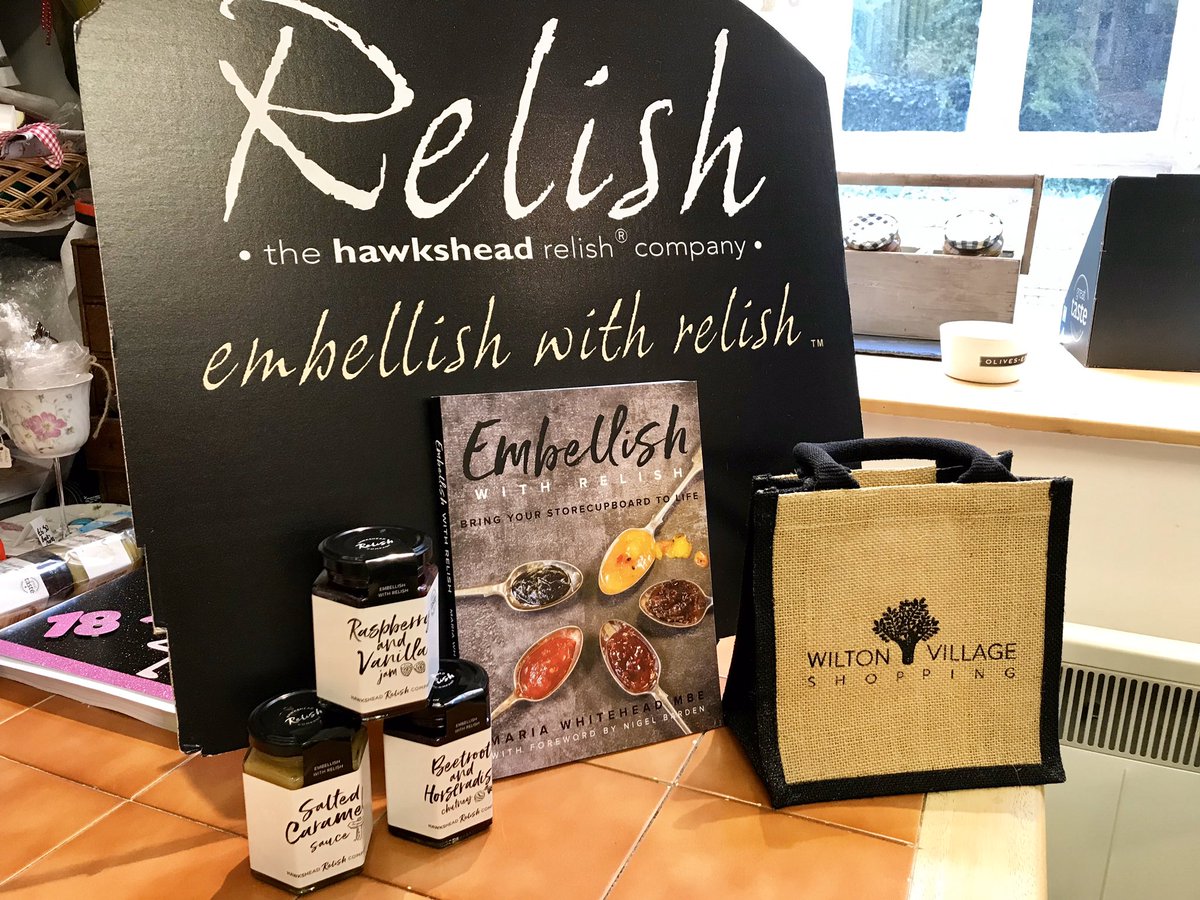 If you haven’t seen this fabulous Cookbook from @hawksheadrelish Embellish With Relish is the perfect christmas gift for foodies! The story of Hawkshead Relish along with over 50 easy recipes using condiments @embellishrelish @BirdWoozy @FionaSpear_ @Wilton_SV @eagleoneltd