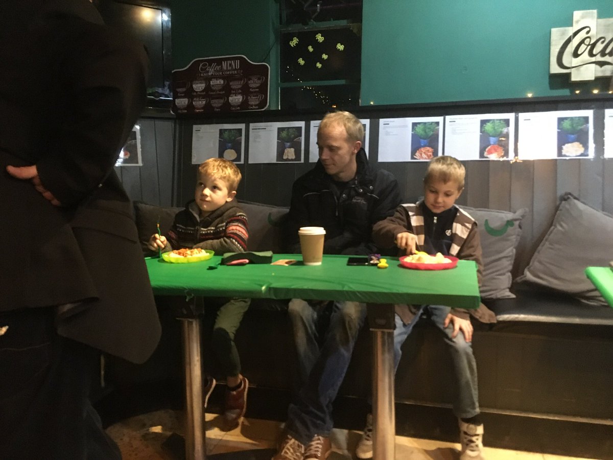 LScoffs's tweet image. Very well behaved taste testers!