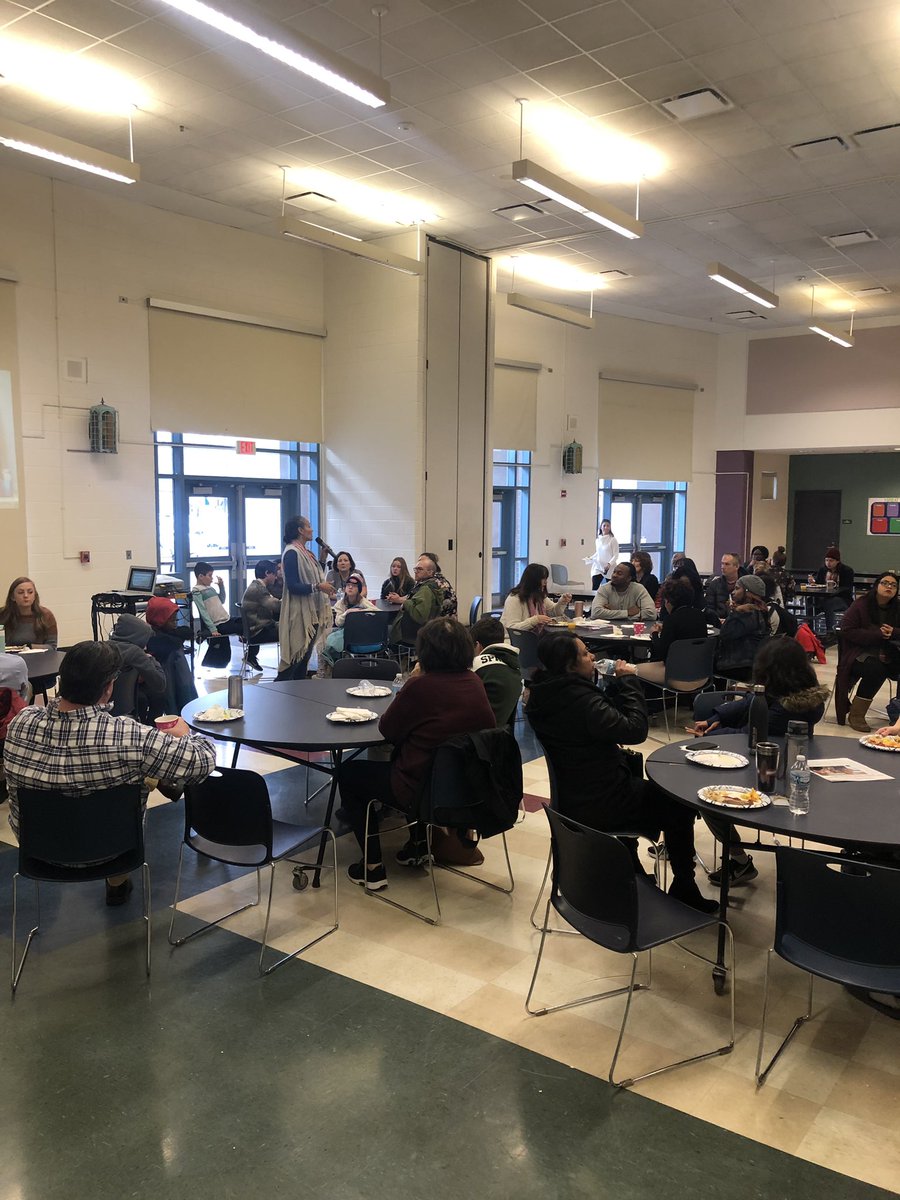 Our teacher and student mentoring program breakfast occurred yesterday here at Julian. Thanks to our parents, students, and teachers that attended. We are continuing to build a strong community that supports our students and their families. #oakpark97 #julianworks