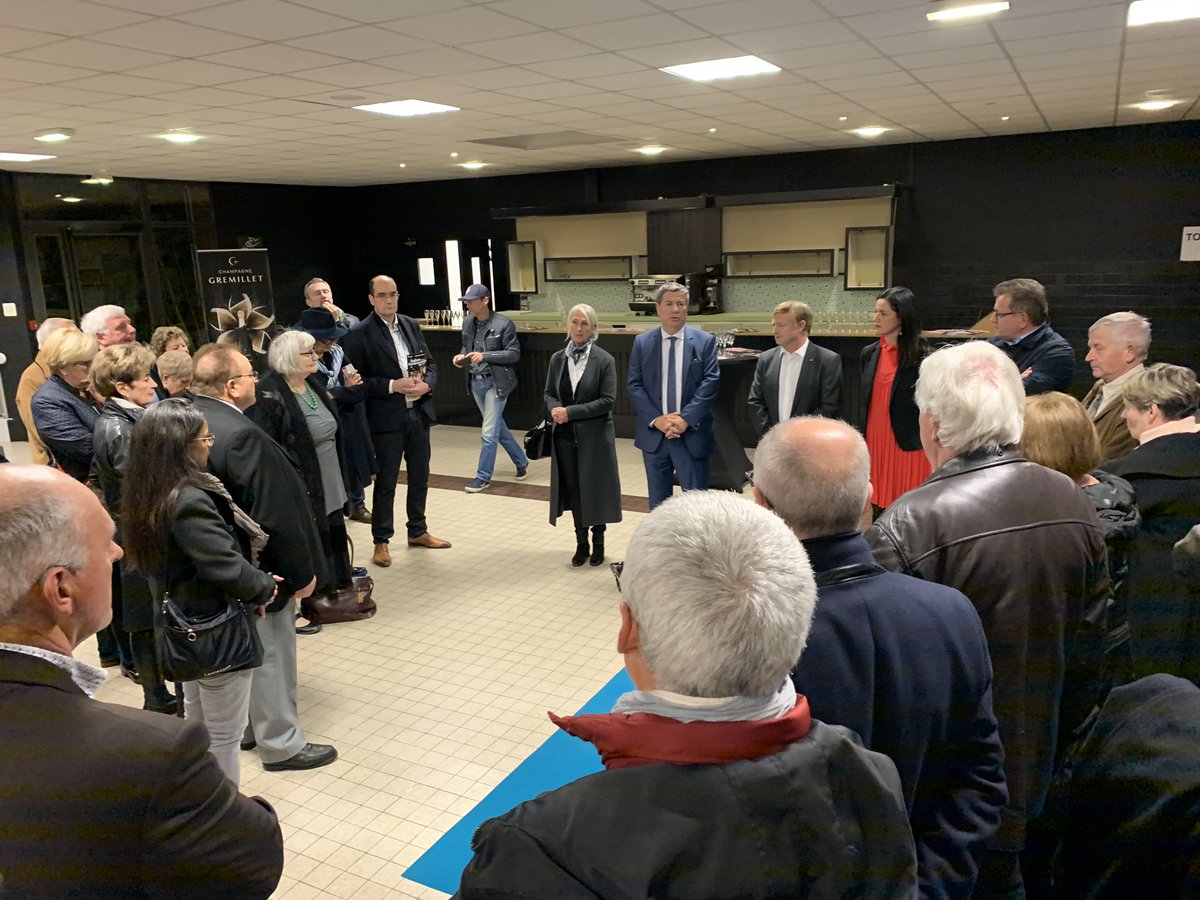 Inauguration du salon de la gastronomie au @LeCubeTroyes @MenuelGerard