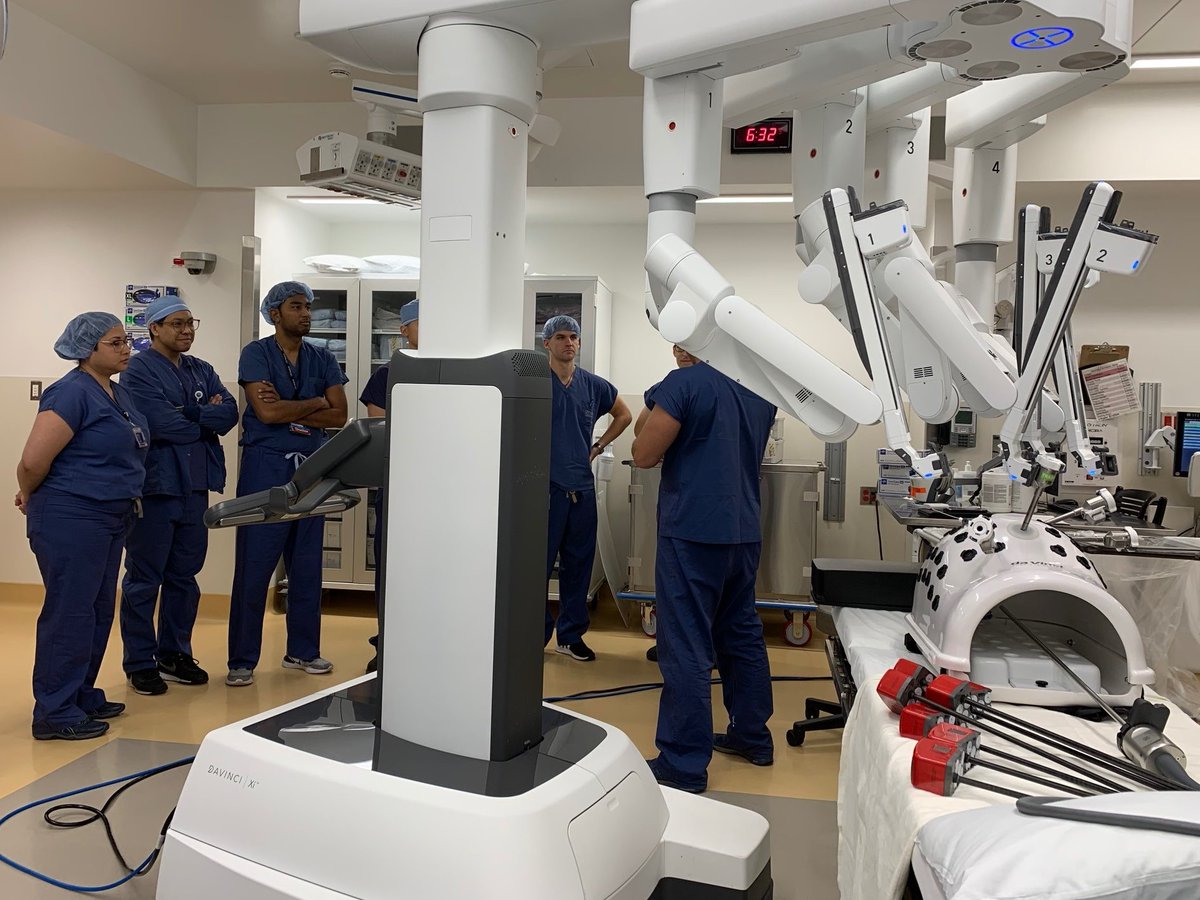 UW HPB Surgery (@uwhpbsurgery) on Twitter photo Robotic surgery is an important part of residency training. Introducing the next gen of robotic surgeons: our outstanding interns learning robot basics! "Pass the truth to the next generation, teach them early what we learn late." <a href="/UWSurgRes/">UW Surgery Residents</a> <a href="/UWSurgery/">UW Department of Surgery</a> Robotic surgery is an important part of residency training. Introducing the next gen of robotic surgeons: our outstanding interns learning robot basics! "Pass the truth to the next generation, teach them early what we learn late." <a href="/UWSurgRes/">UW Surgery Residents</a> <a href="/UWSurgery/">UW Department of Surgery</a>