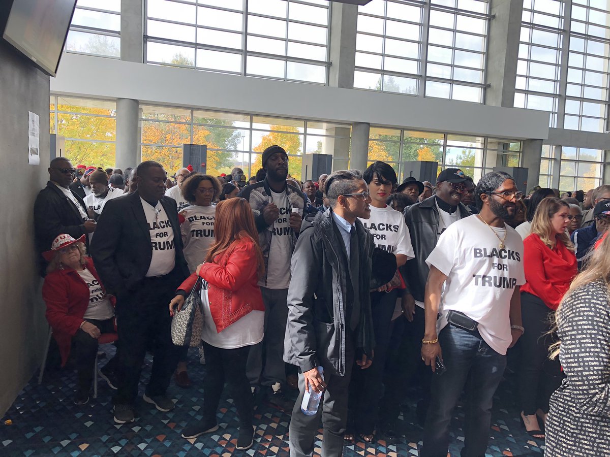 The Florida-based group Blacks for Trump traveled to Atlanta today to support @realDonaldTrump’s launch of the “Black Voices for Trump” coalition.