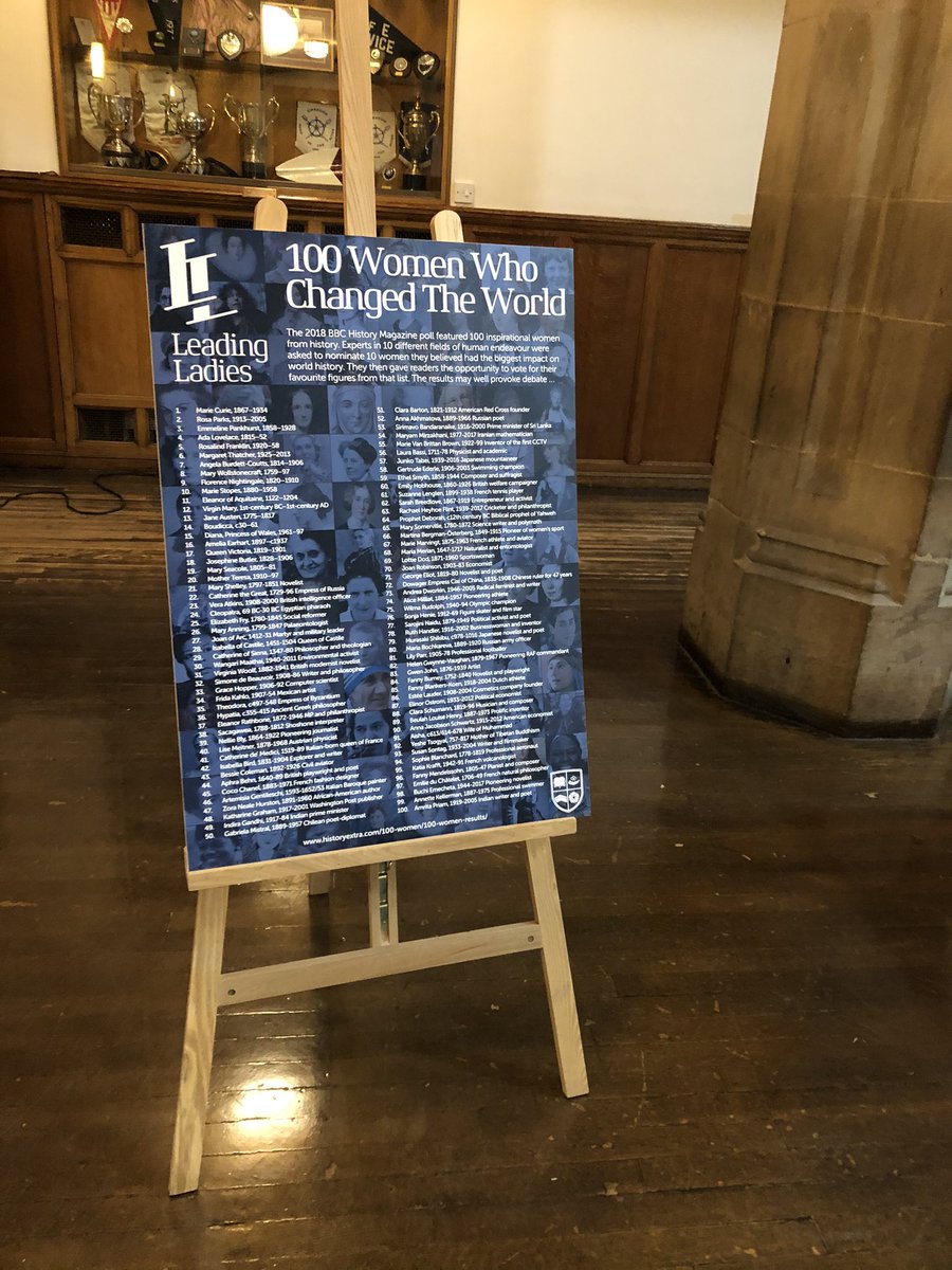 Well the day is almost upon us! Our <a href="/BGSLeadLadies/">BGS Leading Ladies</a> event is tomorrow &amp; I’m really looking forward to it. 

Set up has begun already &amp; it’s looking good! Here’s a little sneaky peek!  

#coedanniversary #school   #expertpanel  #leadingladies @BradfordGrammar