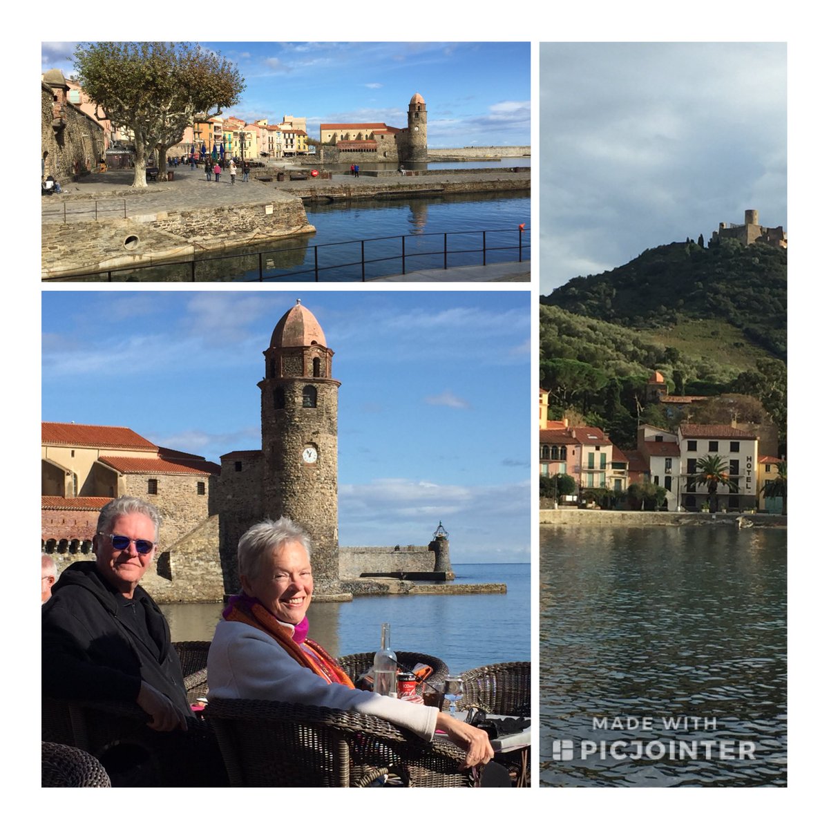 We took the bus to Collioure for the day.  It’s a picturesque and charming former fishing village.  Famous for hosting a crowd of the fauvistes, many refugees to and from Spain, Patrick O’Brian.