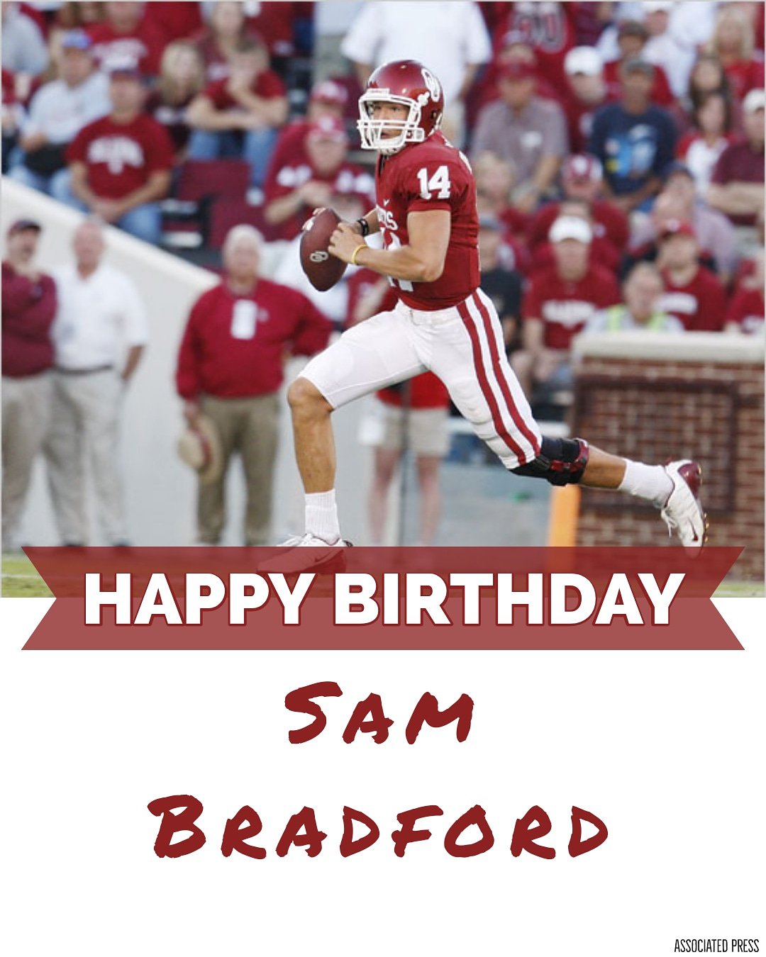 Happy Birthday Sam Bradford! 