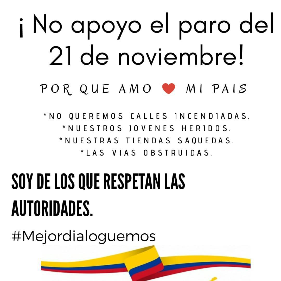 ghitis's tweet image. #NoApoyoElParo
No a las vías de hecho
Los promotores del paro deben responder por los actos de vandalismo y terrorismo que puedan ocurrir.