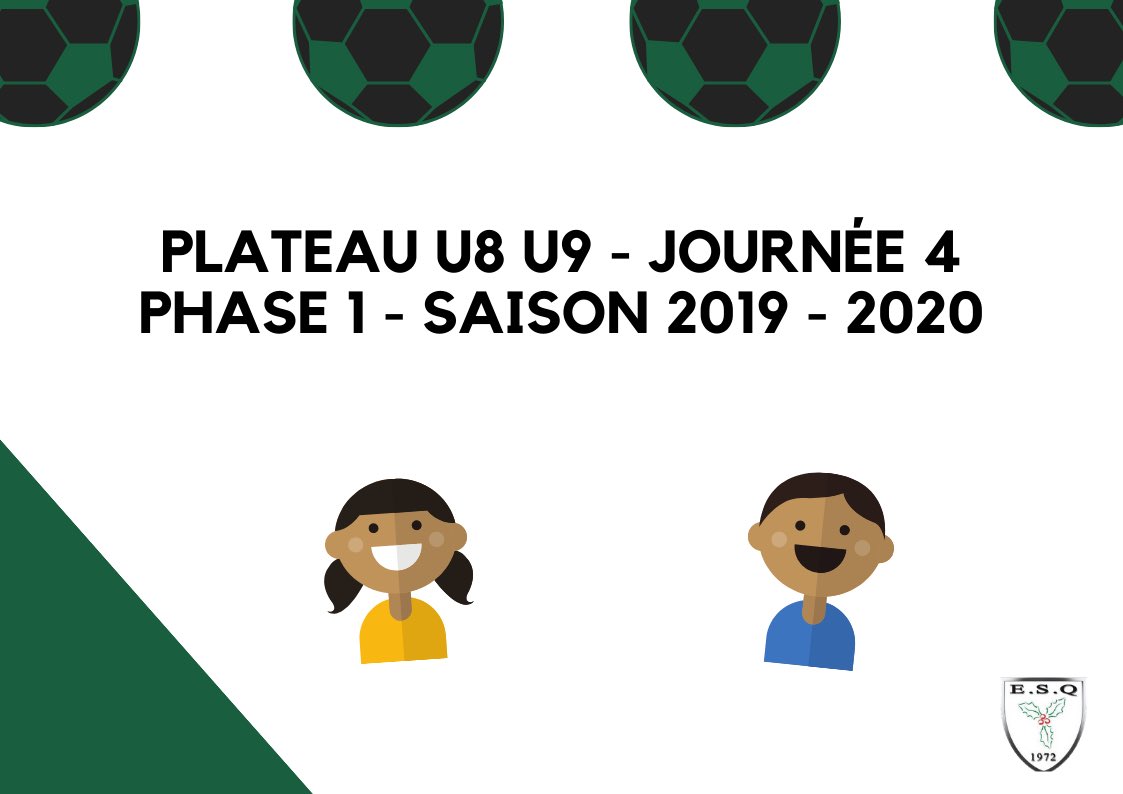 Info foot animation 👶🏼👧🏼

Demain après midi l’ES Quelneuc organise son plateau U8 U9 ! Début des jeux à 14 h !

Nous aurons le plaisir d’accueillir : 
- Taupont 
- Beignon 
- E.S.A.P.
- La Claie 

Parents, joueurs, supporters venez encourager nos petites pouces 😀