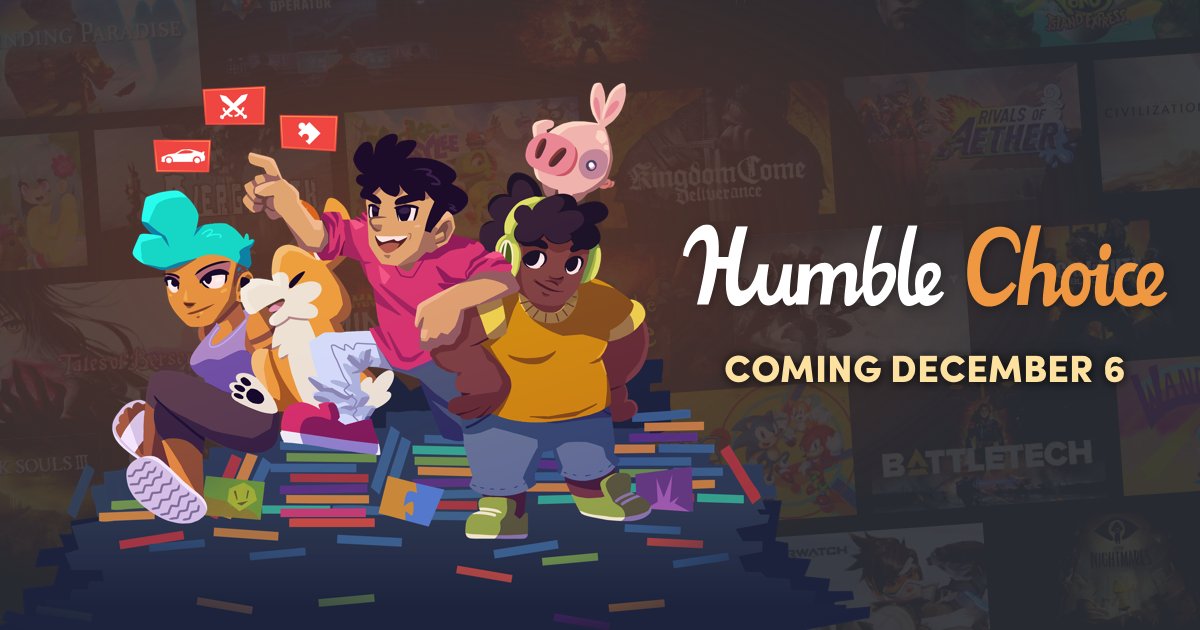 Подписка Humble Bundle будет перезапущена 6 декабря