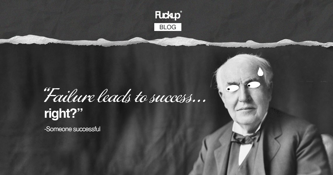 We constantly hear that failure will eventually lead to success... and that might be wrong...
Check out what we think about success and failure:
ow.ly/3bGB50x329a