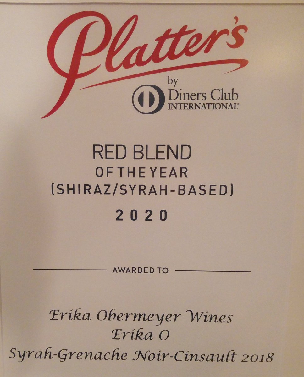 SURPRISE...
#RedBlend #SyrahBased #SyrahGrenacheNoirCinsault. #WineOfTheYear #PlatterAwards #FiveStars #ForTheLoveOfWine #AllThingsWine #LabourOfLove @wineonaplatter @erika_obermeyer